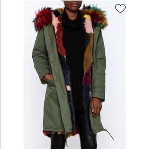 peri luxe fur jacket